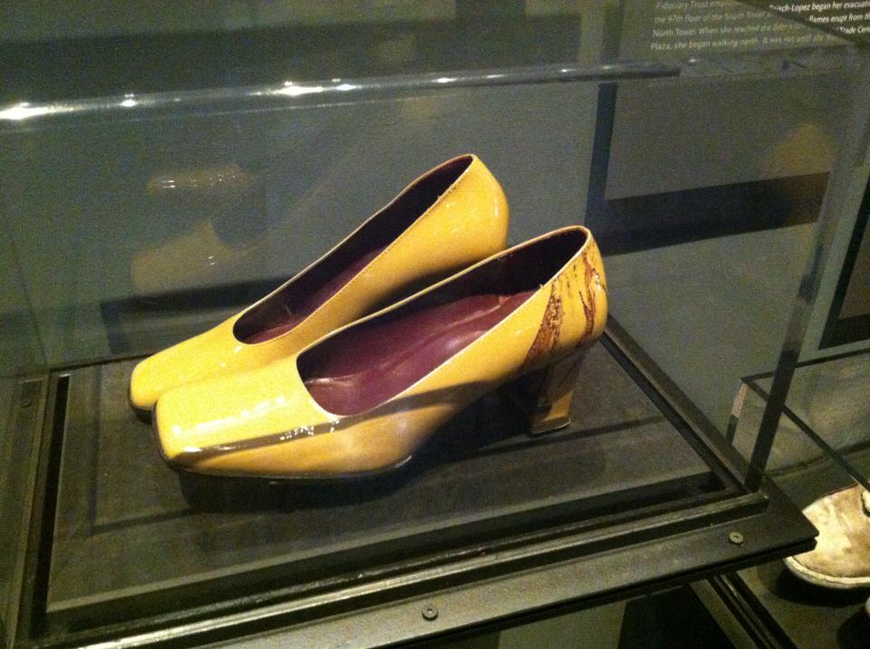 Survivor s Shoes Symbolize Distress Despair National September 11 